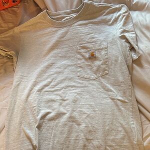 Carhartt Men's Light Gray Short Sleeve Tee